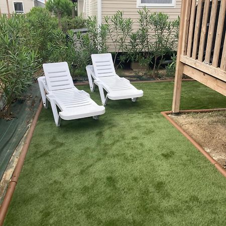 Les Mobilhomes Helvetiques 4 Etoiles Mar Estang Canet En Roussillon Canet-en-Roussillon Exterior foto
