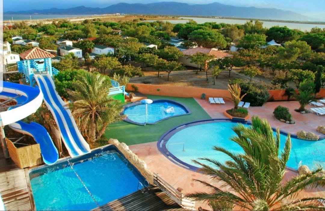 Les Mobilhomes Helvetiques 4 Etoiles Mar Estang Canet En Roussillon Canet-en-Roussillon Exterior foto